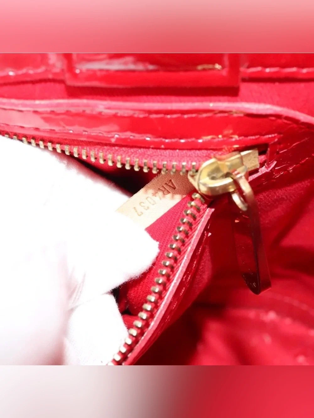 👜 LOUIS VUITTON Ruby Neo Bucket Tote Monogram Authentic Brown Red Shoulder Bag
